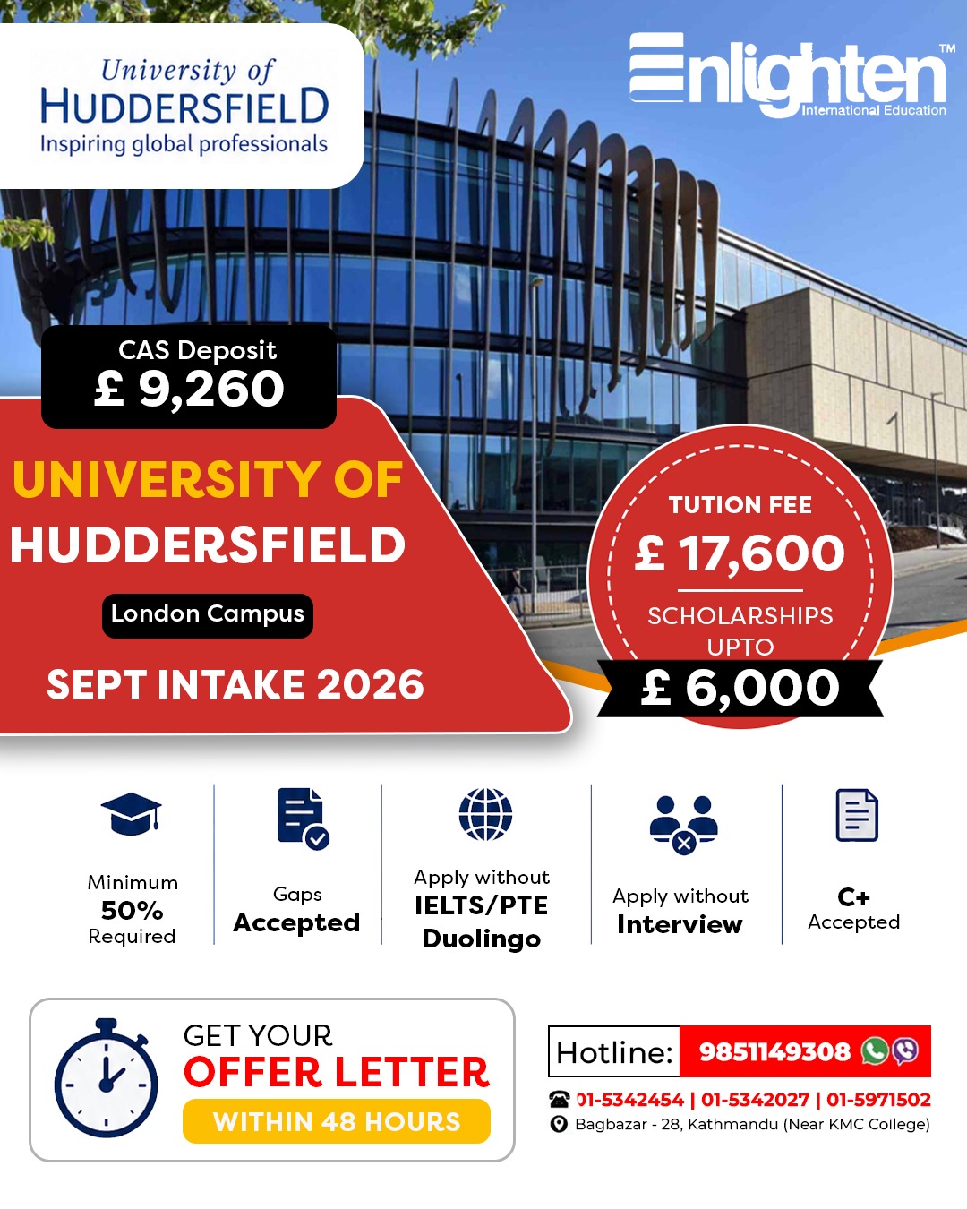 University of Huddersfield for Enlighten